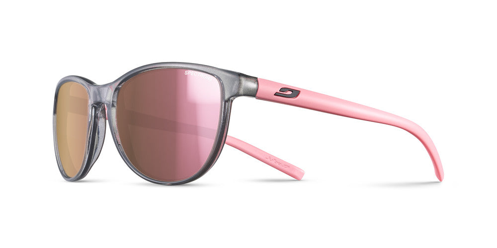 Julbo Idol Kinder-Sportbrille – Grau / Pastellrosa Matt – Spectron 3 – Frontansicht