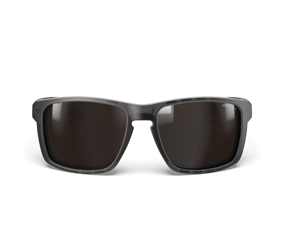 Julbo Shield M Sportbrille – Schwarz / Weiß – Spectron 4 – Seitenansicht