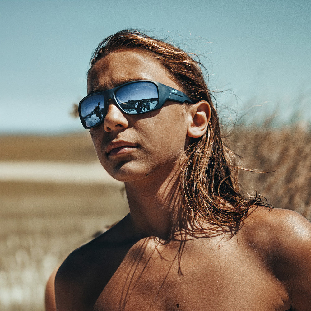 Julbo Rookie 2 Kinder-Sportbrille – Blau – Spectron 3 – Detailansicht
