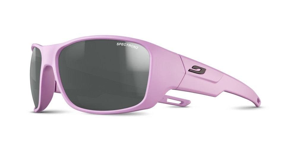 Julbo Rookie 2 Kinder-Sportbrille – Dunkelrosa / Schwarz – Spectron 3 – Frontansicht