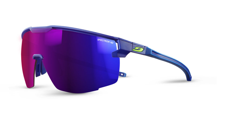 Julbo Ultimate Sportbrille – Violett / Blau – Spectron HD 3 – Frontansicht