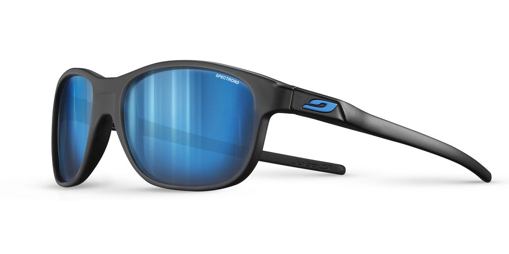 Julbo Arcade Kindersonnenbrille – Schwarz Matt – Spectron 3 – Frontansicht