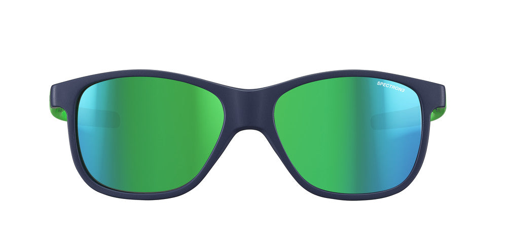 Julbo Turn 2 Kindersonnenbrille – Dunkelblau / Grün – Spectron 3 – Detailansicht