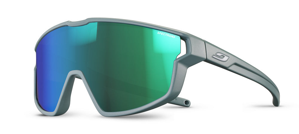 Julbo Fury Mini Kinder-Sportbrille – Olivgrün – Spectron 3 – Frontansicht