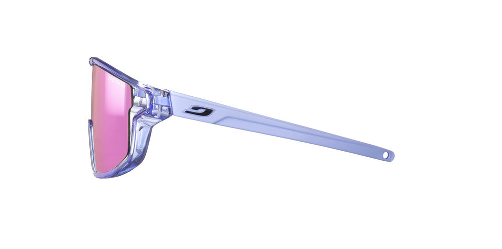 Julbo Fury Mini Kinder-Sportbrille – Lila / Lila Matt – Spectron 3 – Seitenansicht