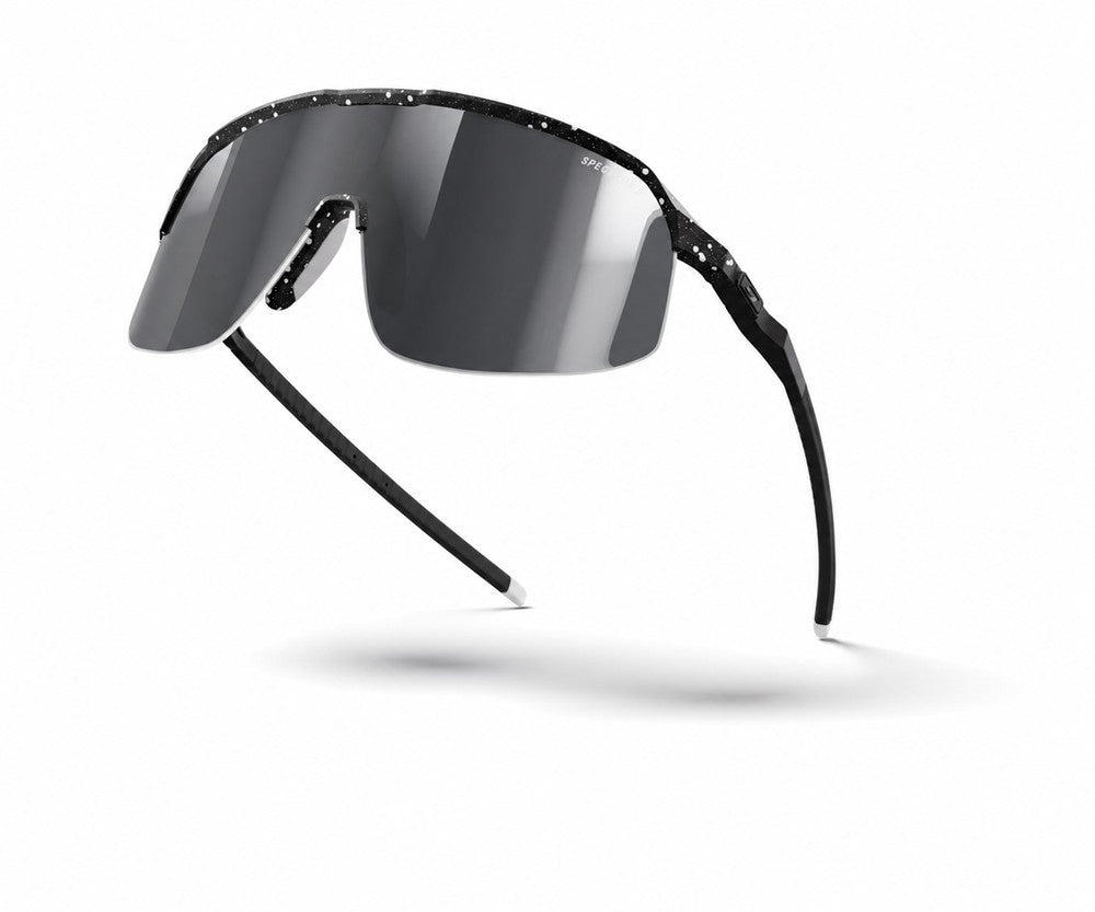 Julbo Density Sportbrille – Schwarz / Weiß – Spectron 3 – Seitenansicht