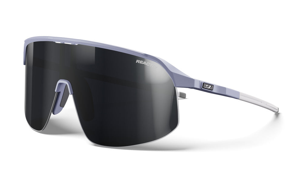 Julbo Density Sportbrille – Violett / Hellgrau – REACTIV 0-3 – Frontansicht