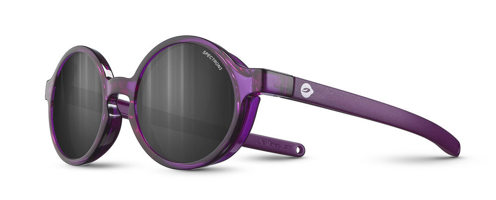 Julbo Walk Kindersonnenbrille – Violett Glänzend – Spectron 3 – Frontansicht
