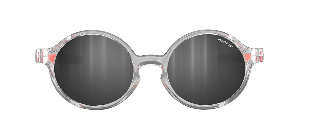 Julbo Walk Kindersonnenbrille – Kristall / Neonorange Matt – Spectron 3 – Detailansicht