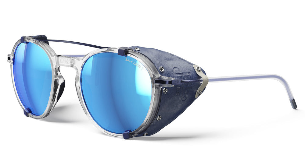 Julbo Legacy Sonnenbrille – Kristall / Blau – Spectron 3 – Frontansicht
