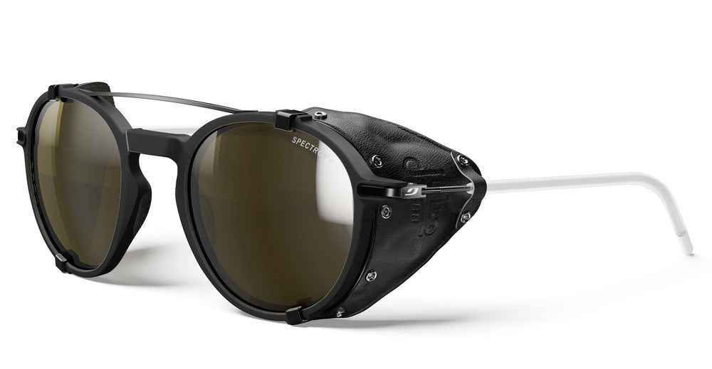 Julbo Legacy Sonnenbrille – Schwarz / Weiß – Spectron 4 – Frontansicht