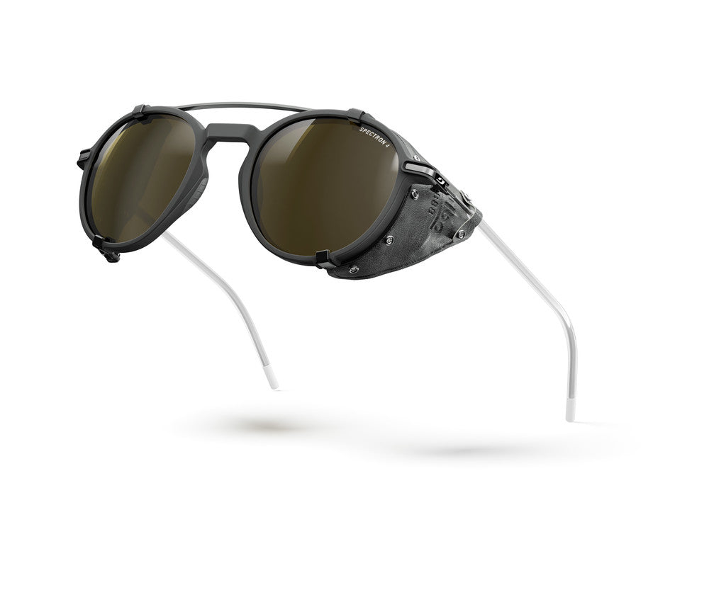 Julbo Legacy Sonnenbrille – Schwarz / Weiß – Spectron 4 – Seitenansicht