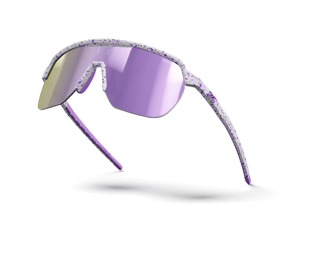 Julbo Frequency Sportbrille – Weiß / Violett – Spectron 3 – Detailansicht