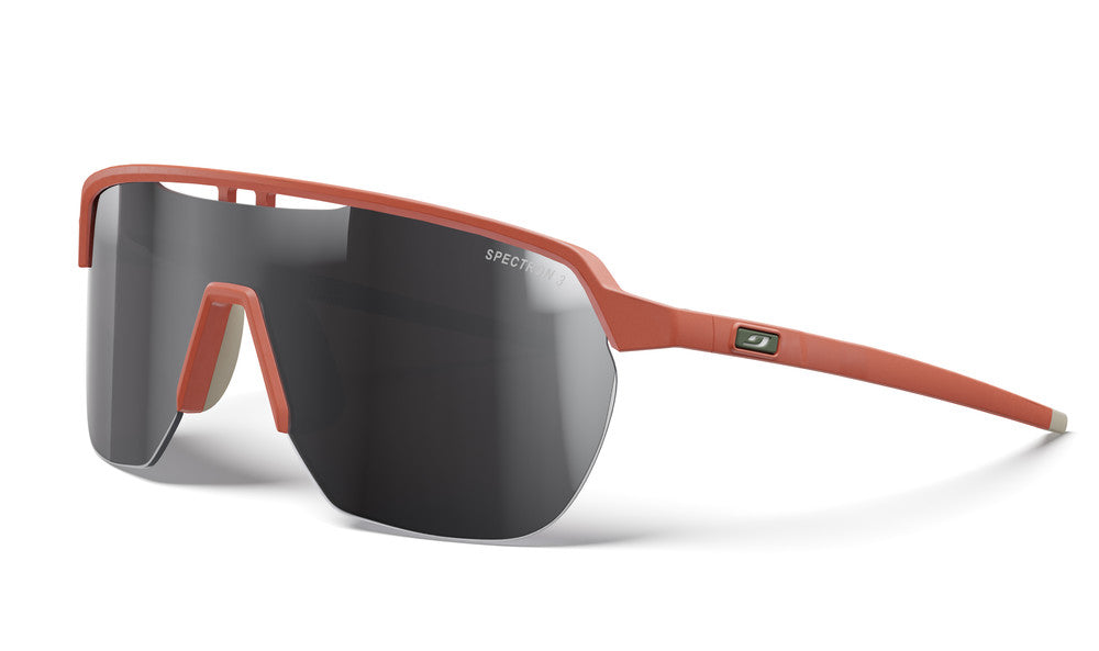 Julbo Frequency Sportbrille – Terrakotta / Grau – Spectron 3 – Frontansicht