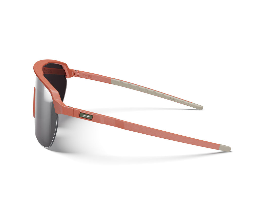Julbo Frequency Sportbrille – Terrakotta / Grau – Spectron 3 – Detailansicht
