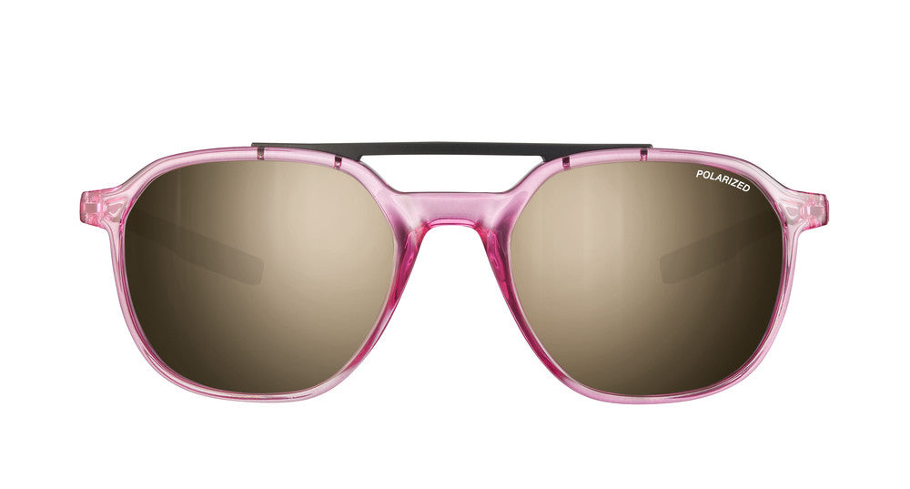 Julbo Slack Sonnenbrille – Himbeere / Himbeere Matt – Spectron 3 Polarized – Detailansicht