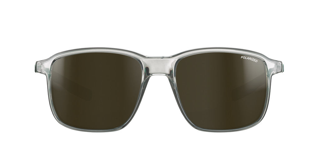 Julbo Creek Sportbrille – Grau / Grün – Spectron 3 Polarized – Detailansicht