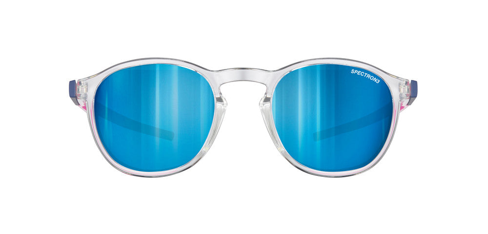 Julbo Shine L Sportbrille – Kristall / Neonpink – Spectron 3 – Detailansicht
