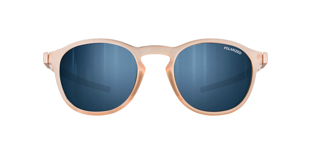Julbo Shine L Sportbrille – Hellrosa Matt / Hellgrau – Spectron 3 Polarized – Detailansicht