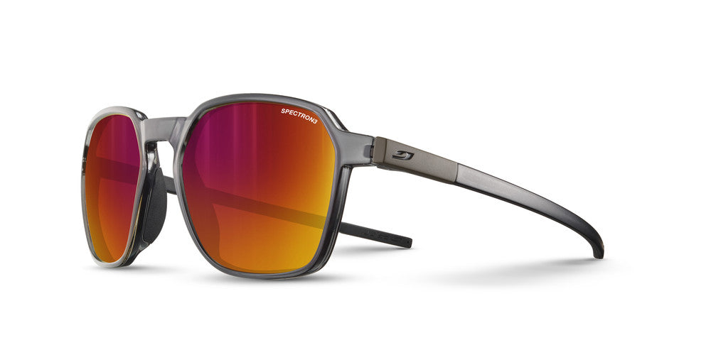Julbo Drive Sportbrille – Schwarz / Dunkelgrün – Spectron 3 – Frontansicht