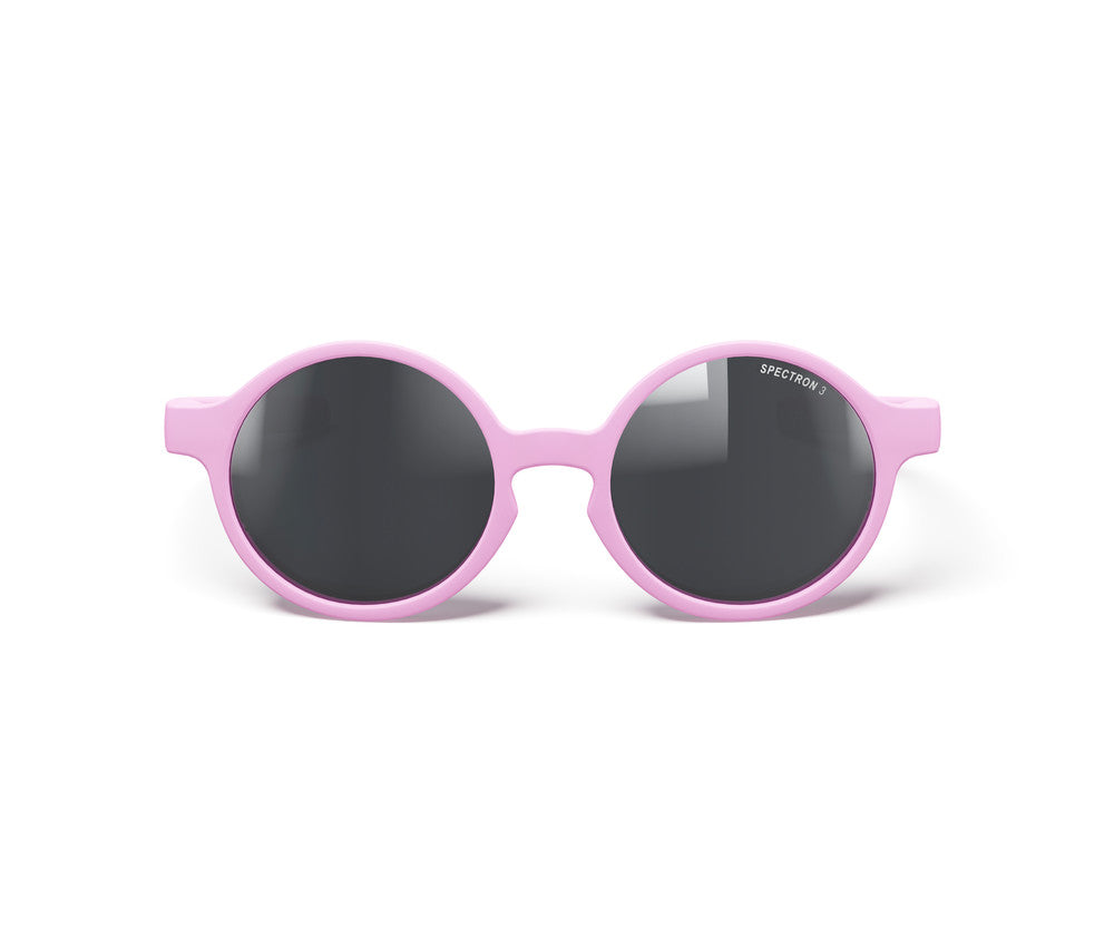 Julbo Walker Kindersonnenbrille – Rosa – Spectron 3 (Flash Silber) – Detailansicht