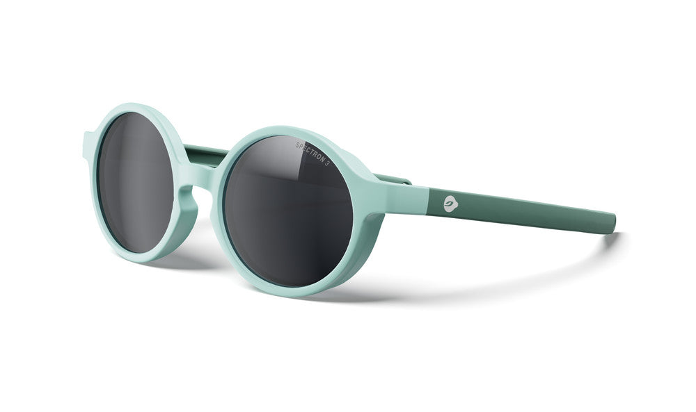 Julbo Walker Kindersonnenbrille – Pastellgrün / Flechtengrün – Spectron 3 – Frontansicht