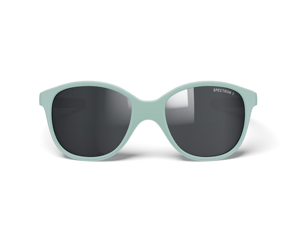 Julbo Thea Kindersonnenbrille – Pastellgrün / Flechtengrün – Spectron 3 – Detailansicht