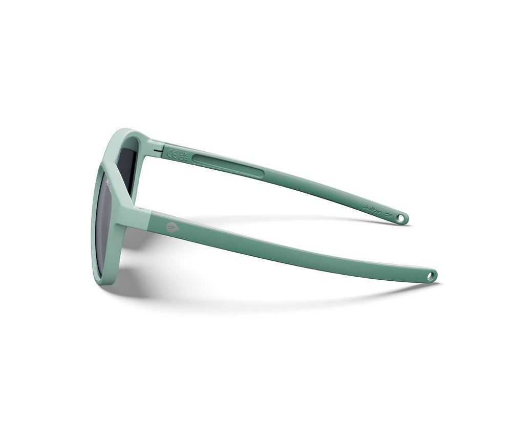Julbo Thea Kindersonnenbrille – Pastellgrün / Flechtengrün – Spectron 3 – Seitenansicht