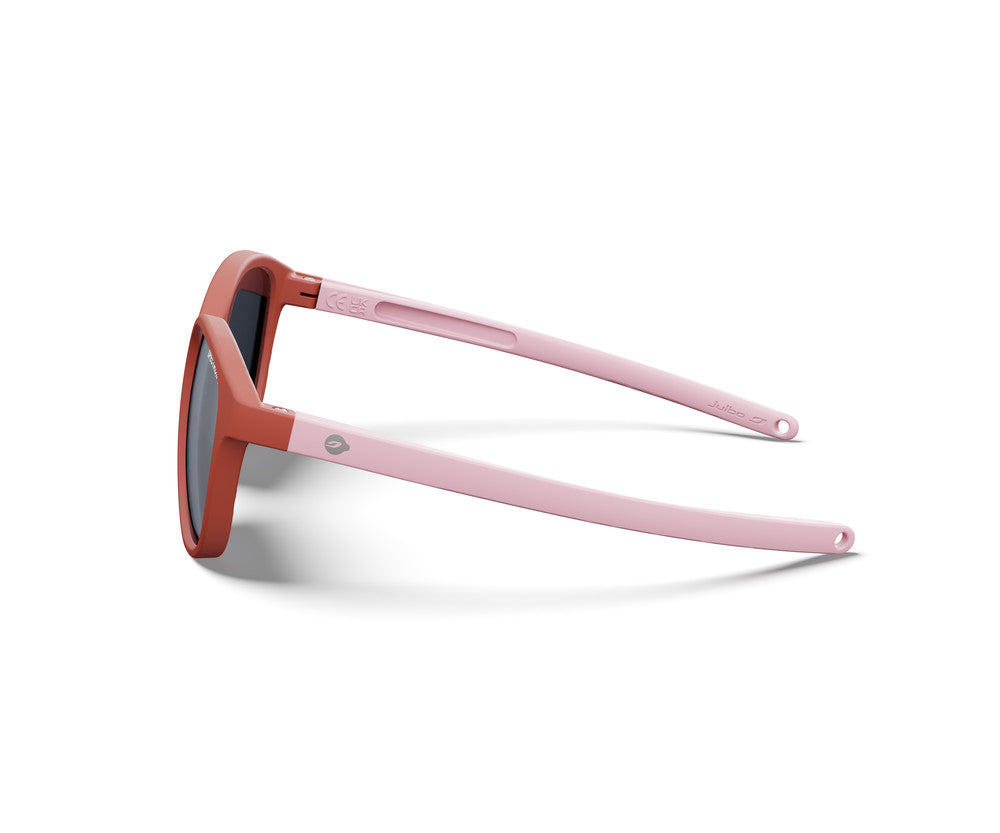 Julbo Thea Kindersonnenbrille – Dunkelrosa / Rosa – Spectron 3 – Seitenansicht