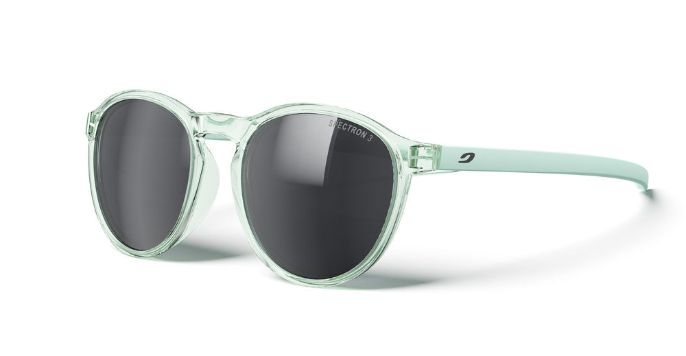Julbo Joliet Kindersonnenbrille – Pastellblau / Pastellblau Matt – Spectron 3 – Frontansicht