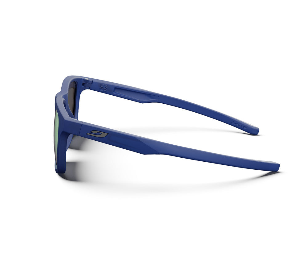 Julbo Elwood Kindersonnenbrille – Blau Matt – Spectron 3 – Seitenansicht