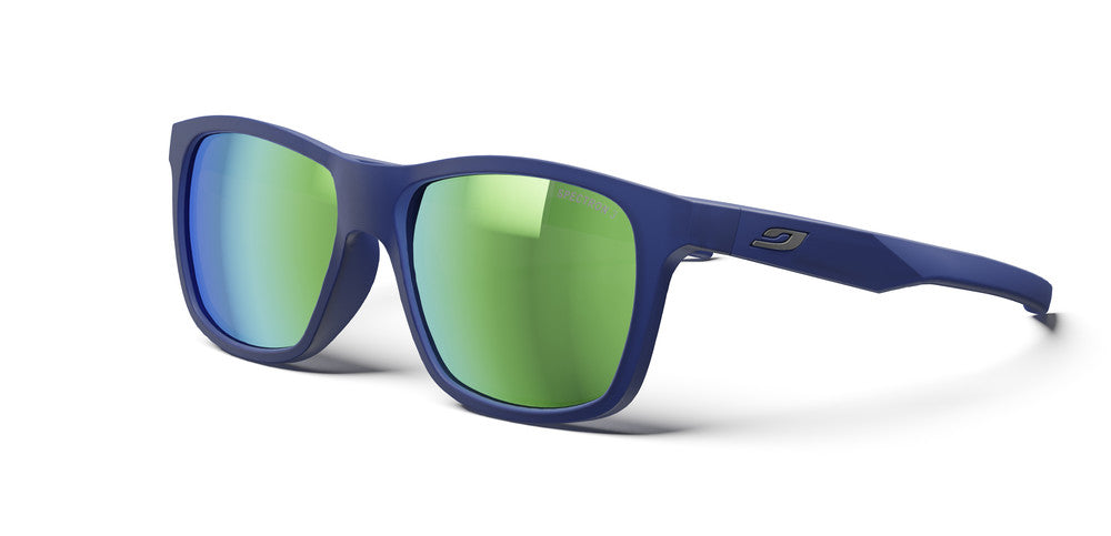 Julbo Elwood Kindersonnenbrille – Blau Matt – Spectron 3 – Frontansicht