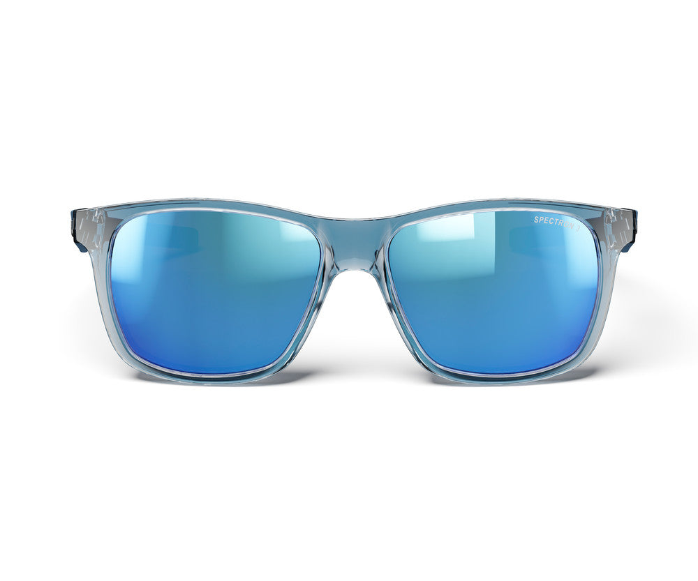 Julbo Elwood Kindersonnenbrille – Entenblau / Blau Matt – Spectron 3 – Detailansicht