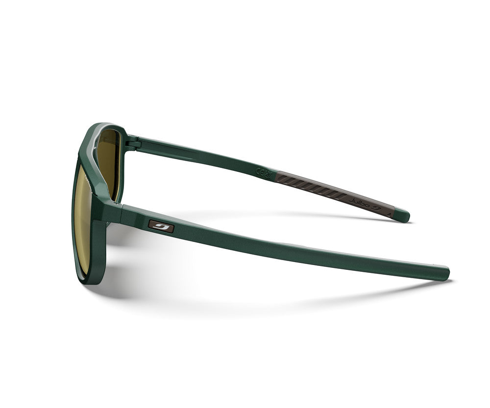 Julbo Ward Sportbrille – Dunkelgrün – Spectron 3 Polarized – Detailansicht