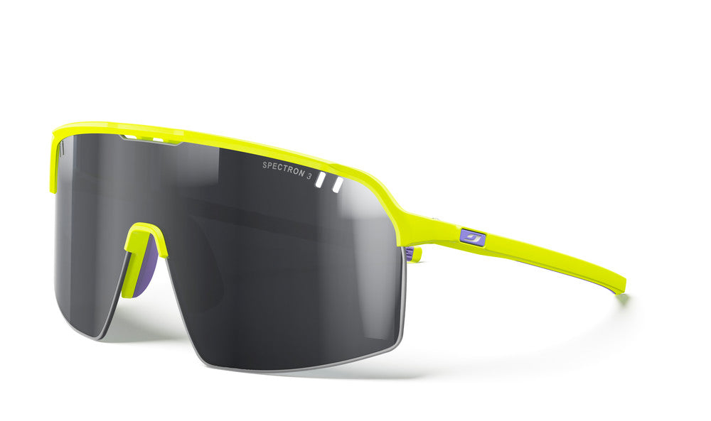 Julbo Intensity Sportbrille – Neongelb Matt – Spectron 3 – Frontansicht