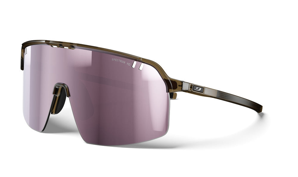 Julbo Intensity Sportbrille – Braun / Schwarz – Spectron HD 3 – Frontansicht