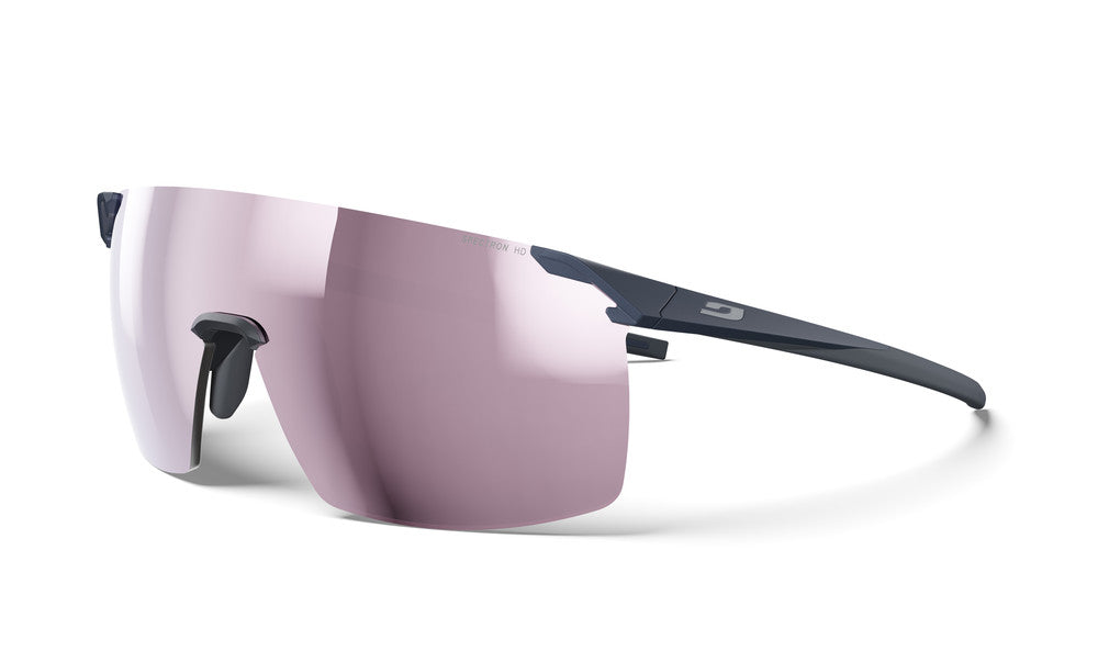 Julbo Faster S Sportbrille – Dunkelgrau – Spectron HD 3 – Frontansicht