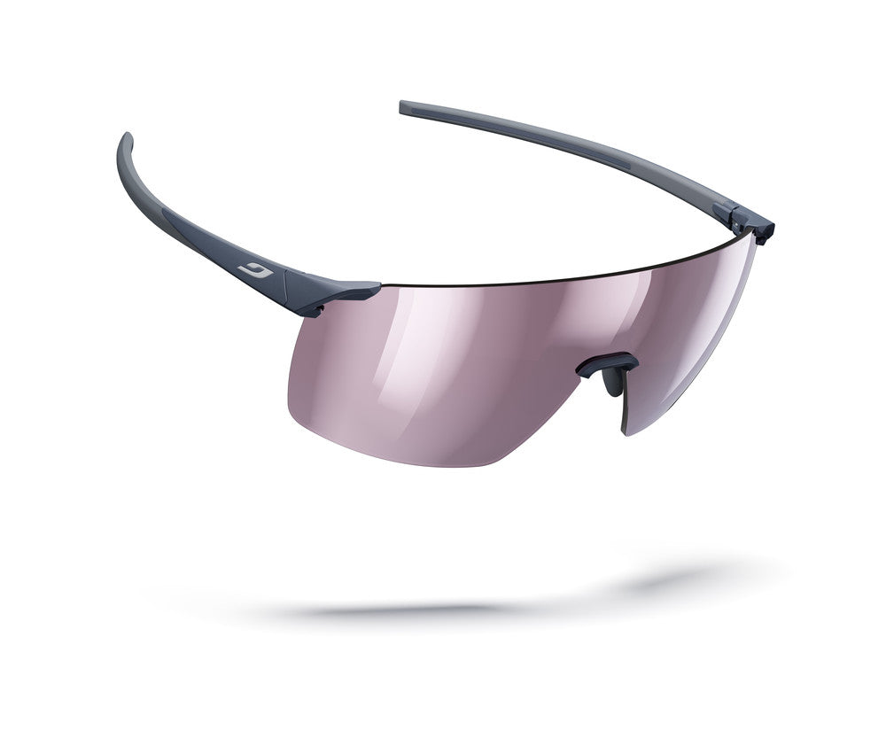 Julbo Faster L Sportbrille – Dunkelgrau – Spectron HD 3 – Detailansicht