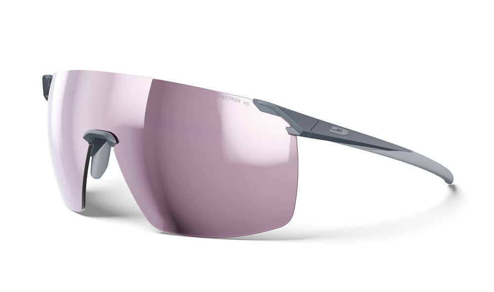 Julbo Faster XL Sportbrille – Dunkelgrau – Spectron HD 3 – Frontansicht