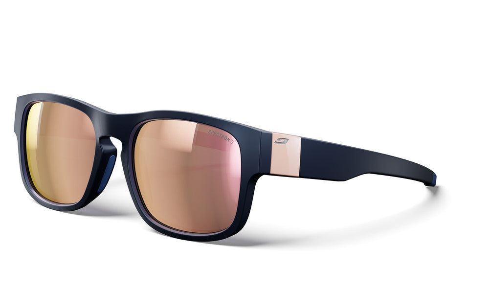 Julbo Better S Sportbrille – Dunkelblau / Rosa – Spectron 3 – Frontansicht