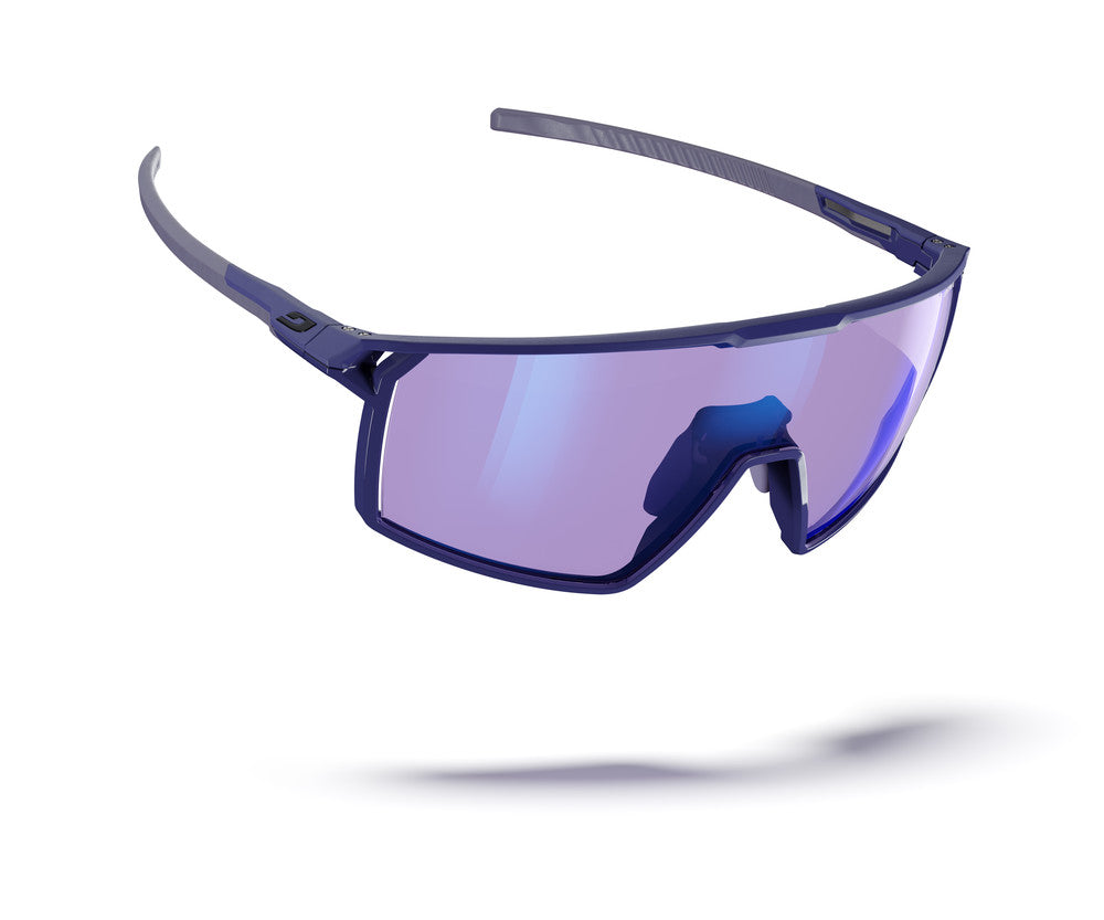 Julbo Rush 2 Sportbrille – Violett / Dunkelviolett – Spectron HD 1 – Detailansicht