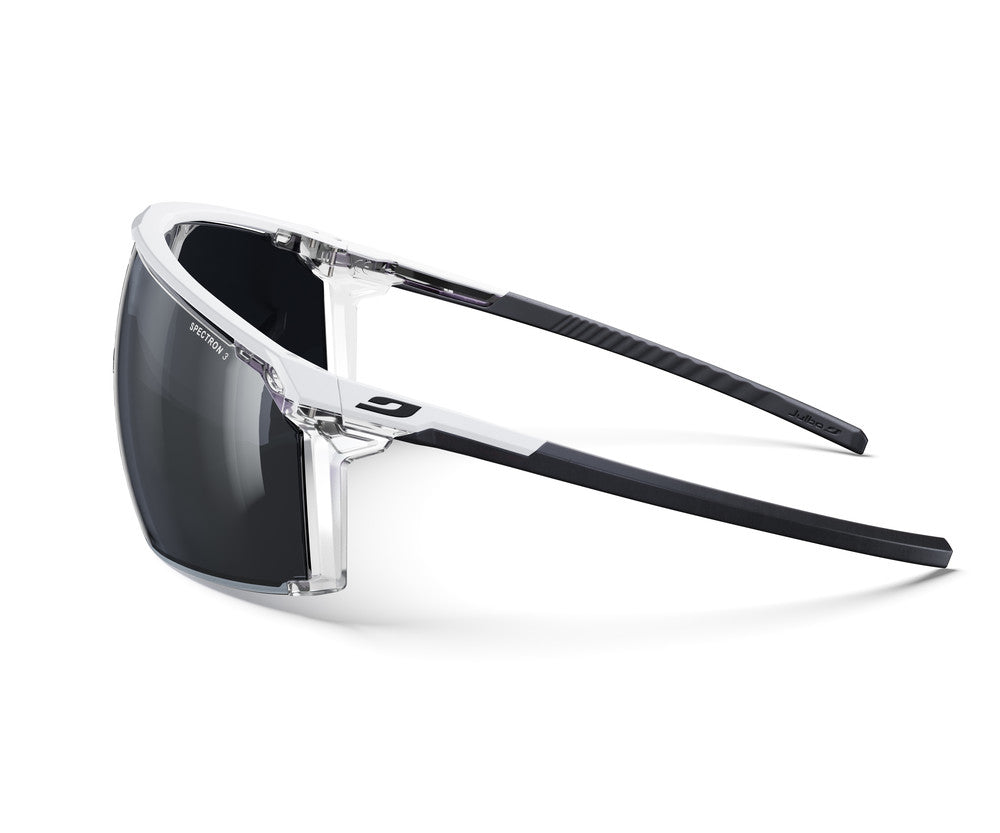Julbo Panora Sportbrille – Weiß / Schwarz – Spectron 3 – Seitenansicht