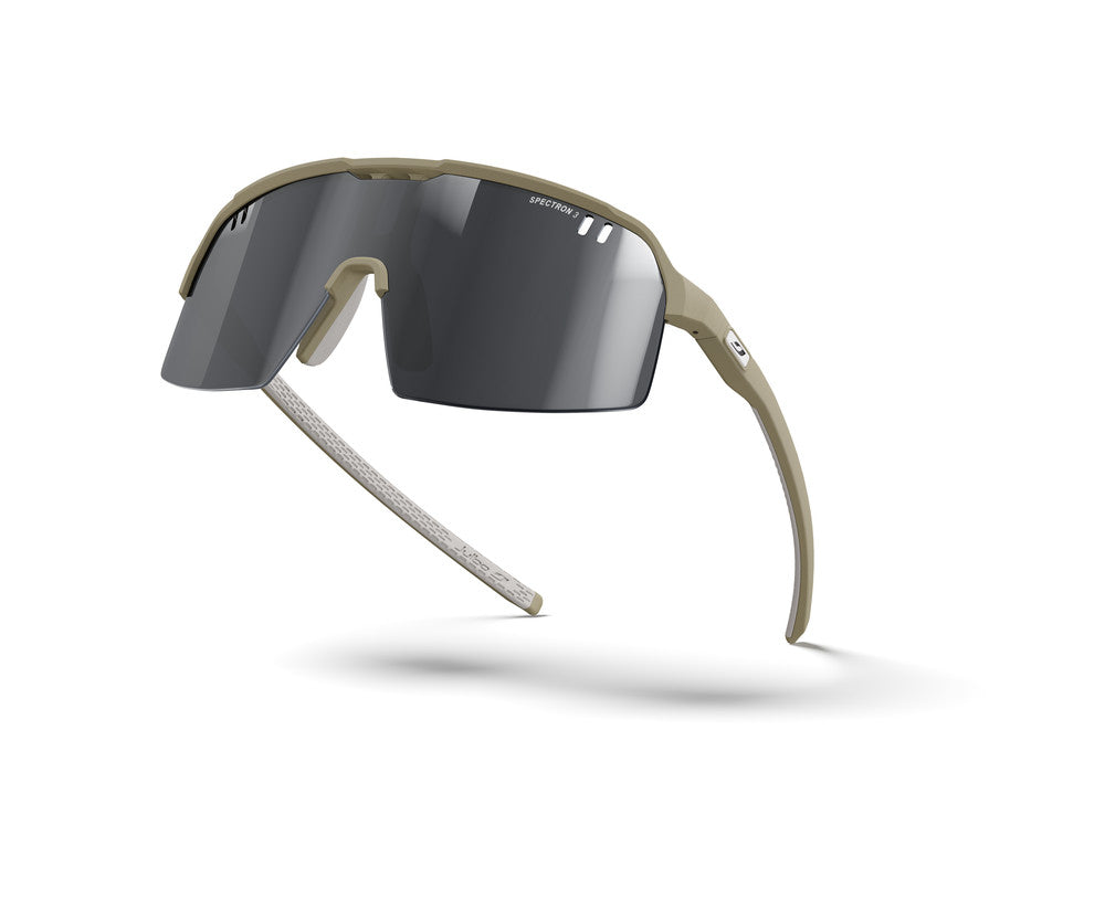 Julbo Intensity Neo Kinder-Sportbrille – Camel / Hellgrau – Spectron 3 – Seitenansicht