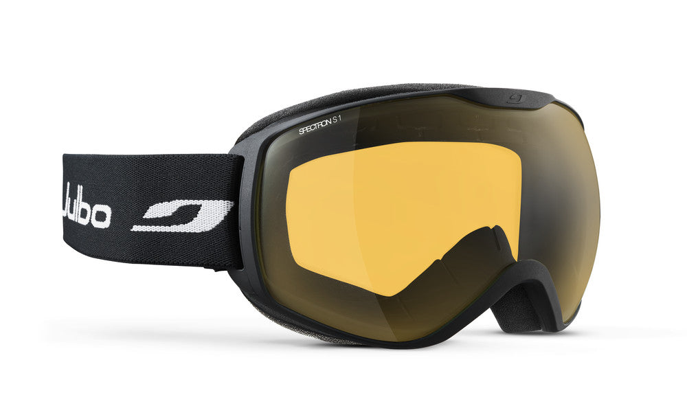 Julbo Ison Skibrille – Schwarz – Spectron 1 (Gelb) – Frontansicht