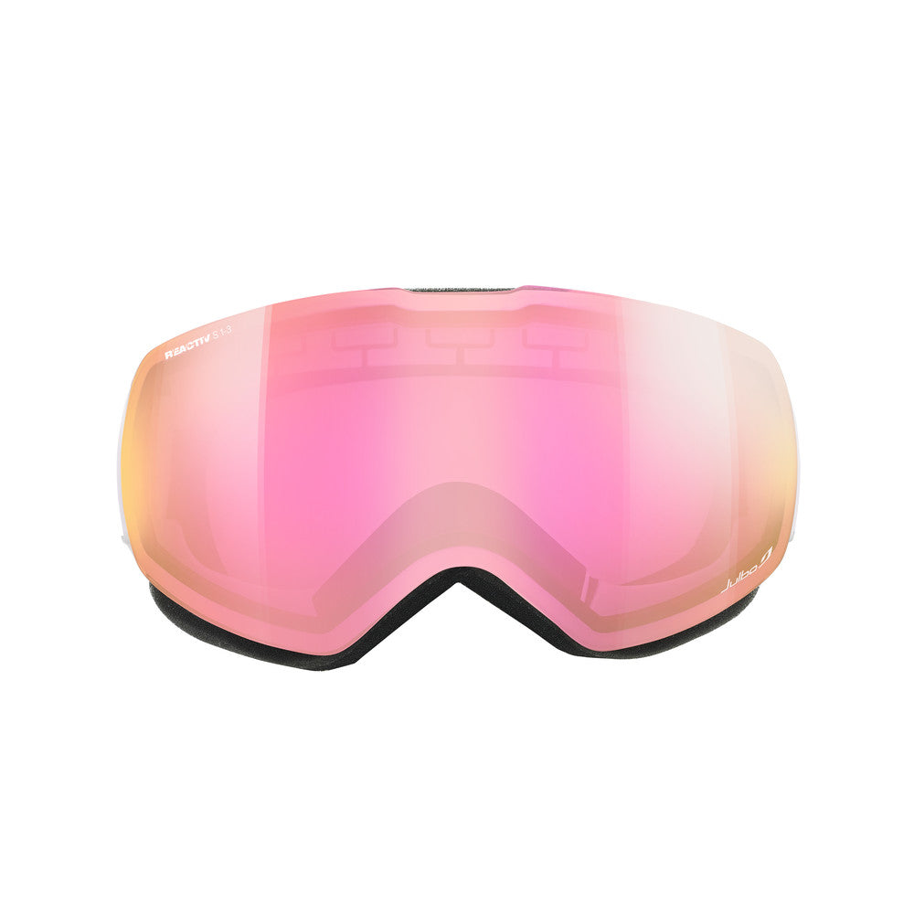 Julbo Shadow Skibrille – Weiß – REACTIV 1-3 High Contrast – Seitenansicht