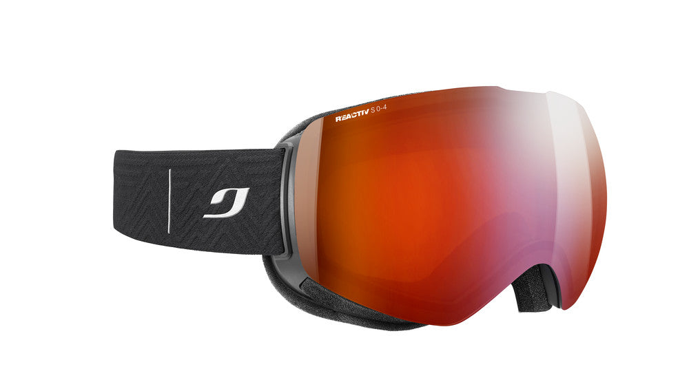 Julbo Shadow Skibrille – Schwarz – REACTIV 0-4 High Contrast – Frontansicht