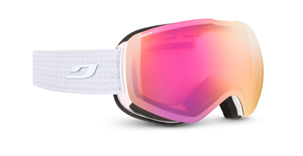Julbo Shadow Skibrille – Weiß – REACTIV HD 1-3 – Frontansicht