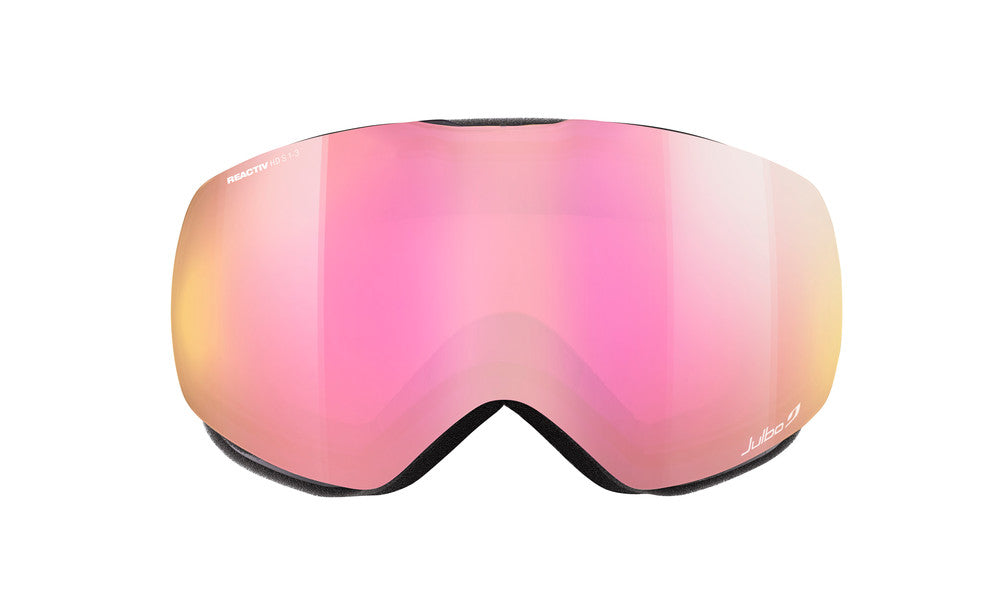 Julbo Shadow Skibrille – Schwarz / Panther – REACTIV HD 1-3 – Seitenansicht