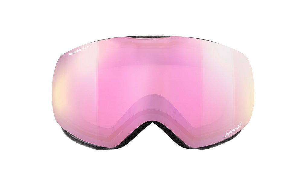 Julbo Shadow Skibrille – Schwarz / Panther – REACTIV HD 1-3 – Frontansicht