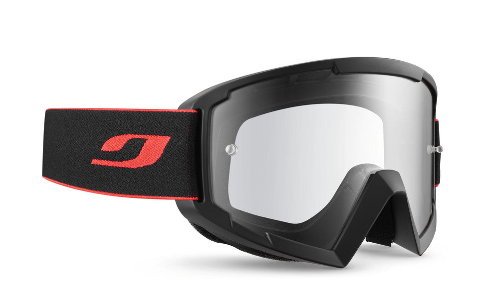 Julbo Session MTB-Brille – Schwarz / Rot – Spectron 0 – Frontansicht